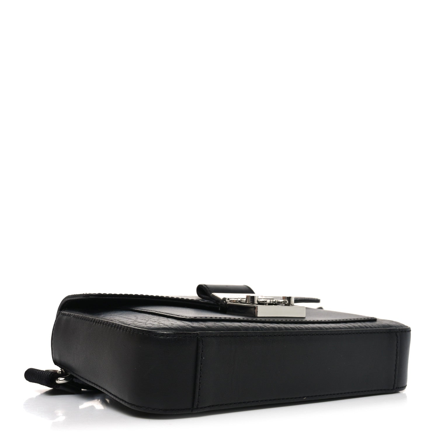 MCM Visetos Small Millie Crossbody Belt Bag Black 7 of 17