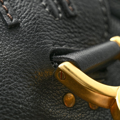 Chloe Calfskin Large Marcie Satchel Black 14 of 22