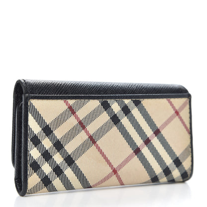 Burberry Nova Check 4 Key Holder Case Black 3 of 6