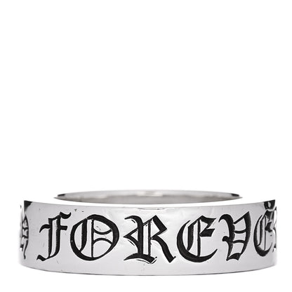 Chrome Hearts Sterling Silver Forever Spacer Ring 52 6 1 of 5