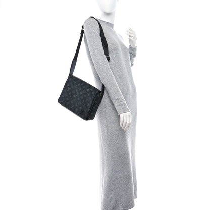 Louis Vuitton Monogram Eclipse District PM Black 2 of 9