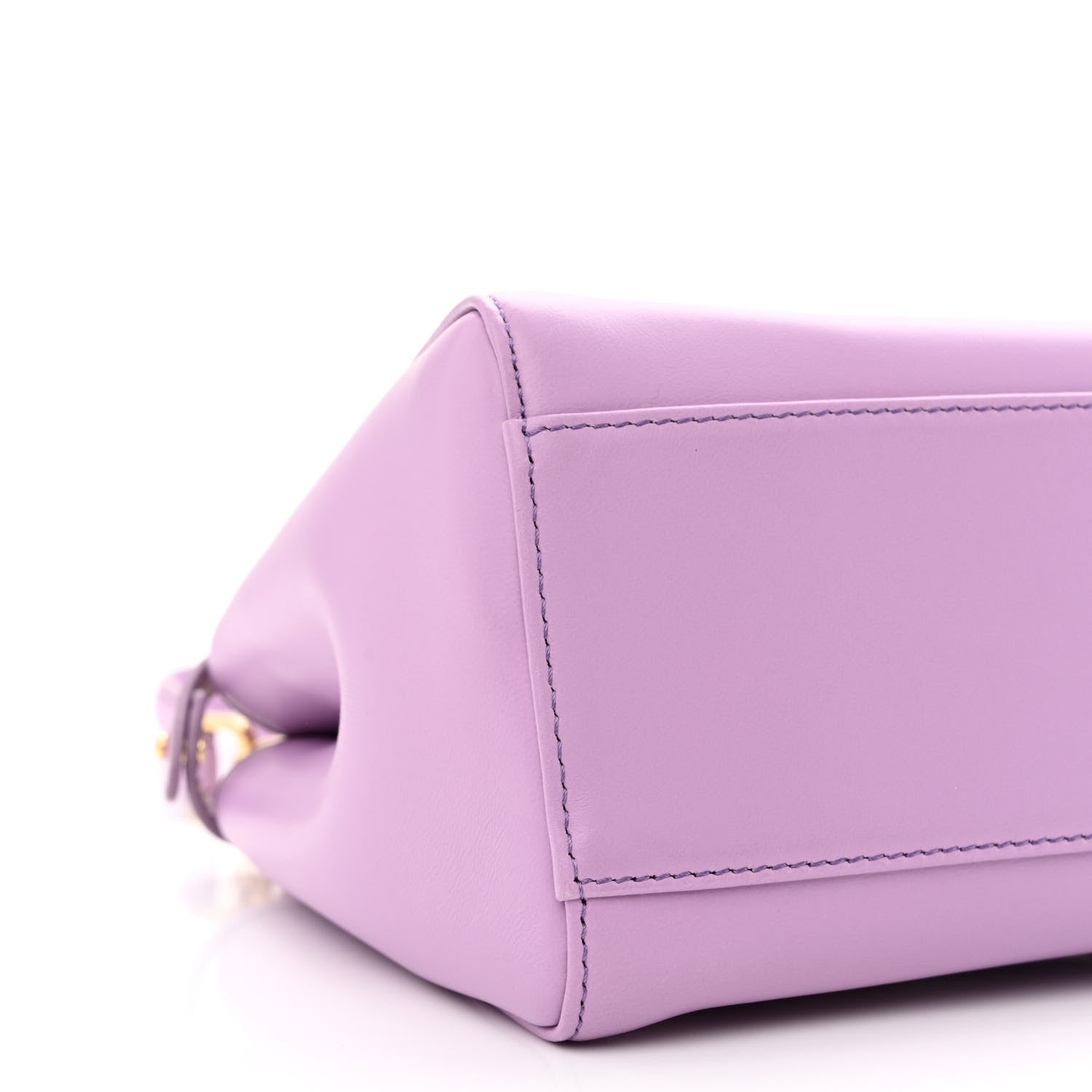 Fendi Nappa Stacked Bar Mini Peekaboo Iconic Satchel Violetta 9 of 11