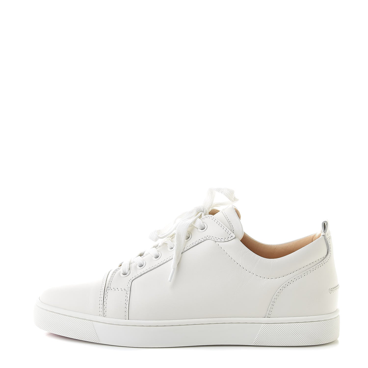 Christian Louboutin Calfskin Mens Louis Junior Flat Sneakers 41.5 White 1 of 11