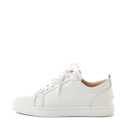 Christian Louboutin Calfskin Mens Louis Junior Flat Sneakers 41.5 White 1 of 11