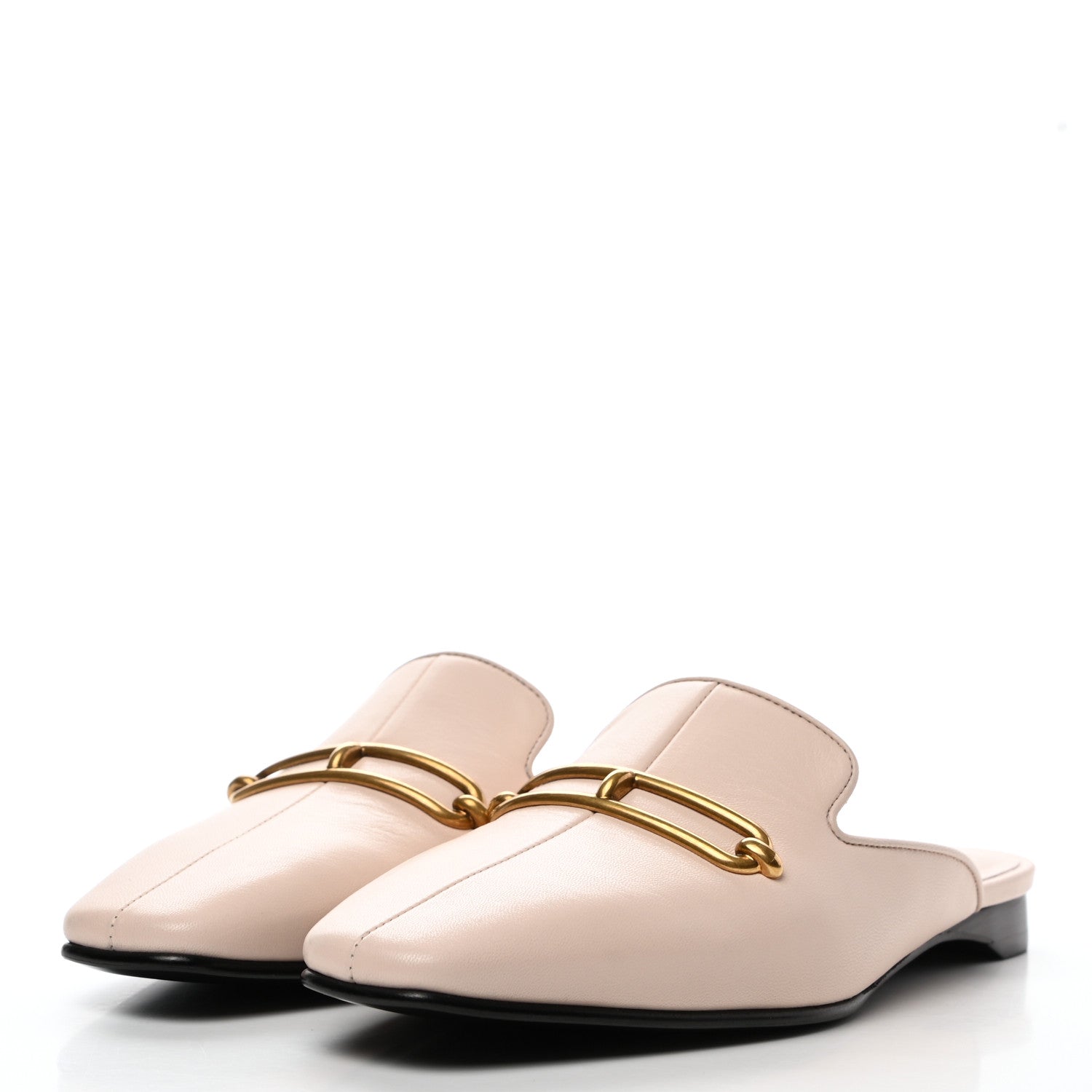 Hermes Chevre Esmee Mules 36 Blanc Poros 3 of 6