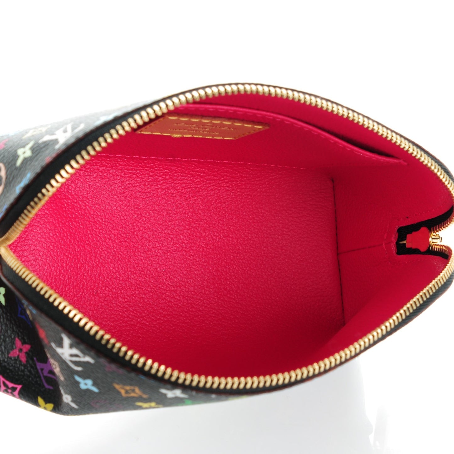 Monogram Multicolor Cosmetic Pouch Black Grenade