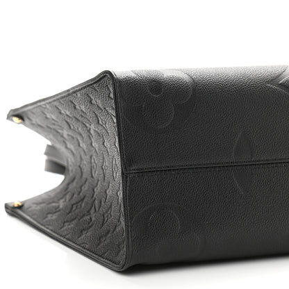 Louis Vuitton Empreinte Monogram Giant Onthego MM Black 5 of 10