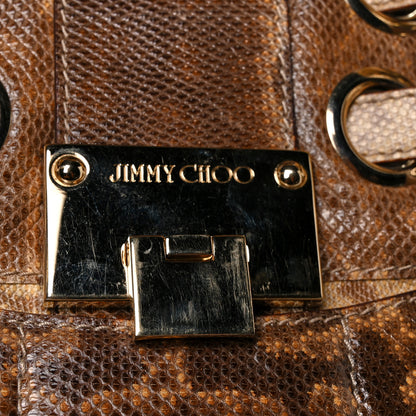 Jimmy Choo Watersnake Ramona Brown 9 of 9