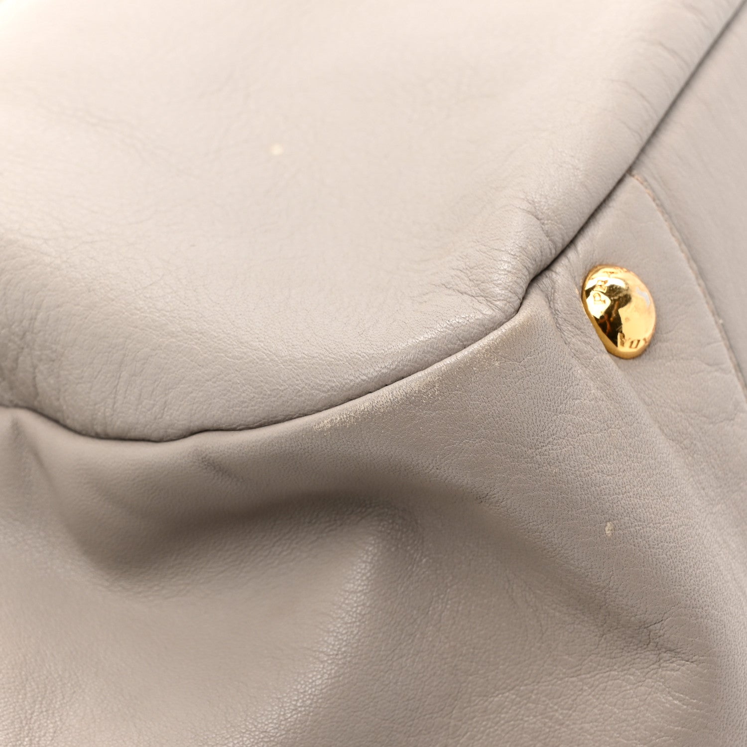 Prada Soft Calf Chain Tote Ghiaccio 13 of 17