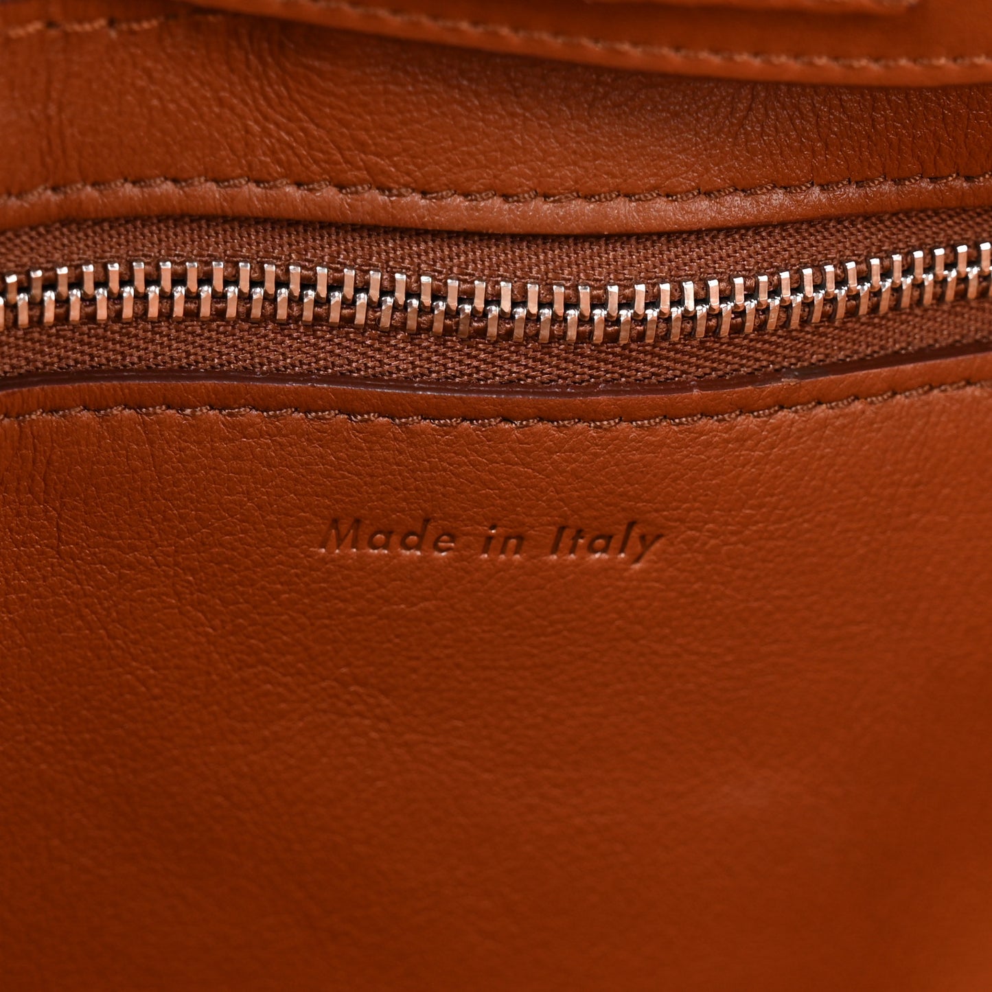 Smooth Calfskin Small Big Bag Tan