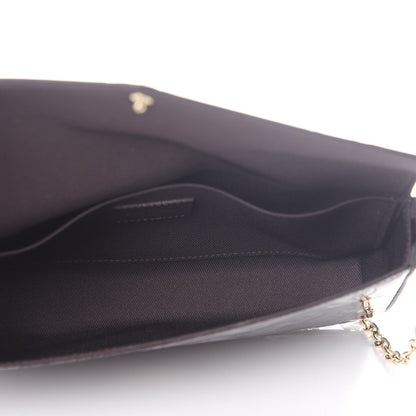 Louis Vuitton Vernis Pochette Felicie Chain Wallet Amarante 6 of 13