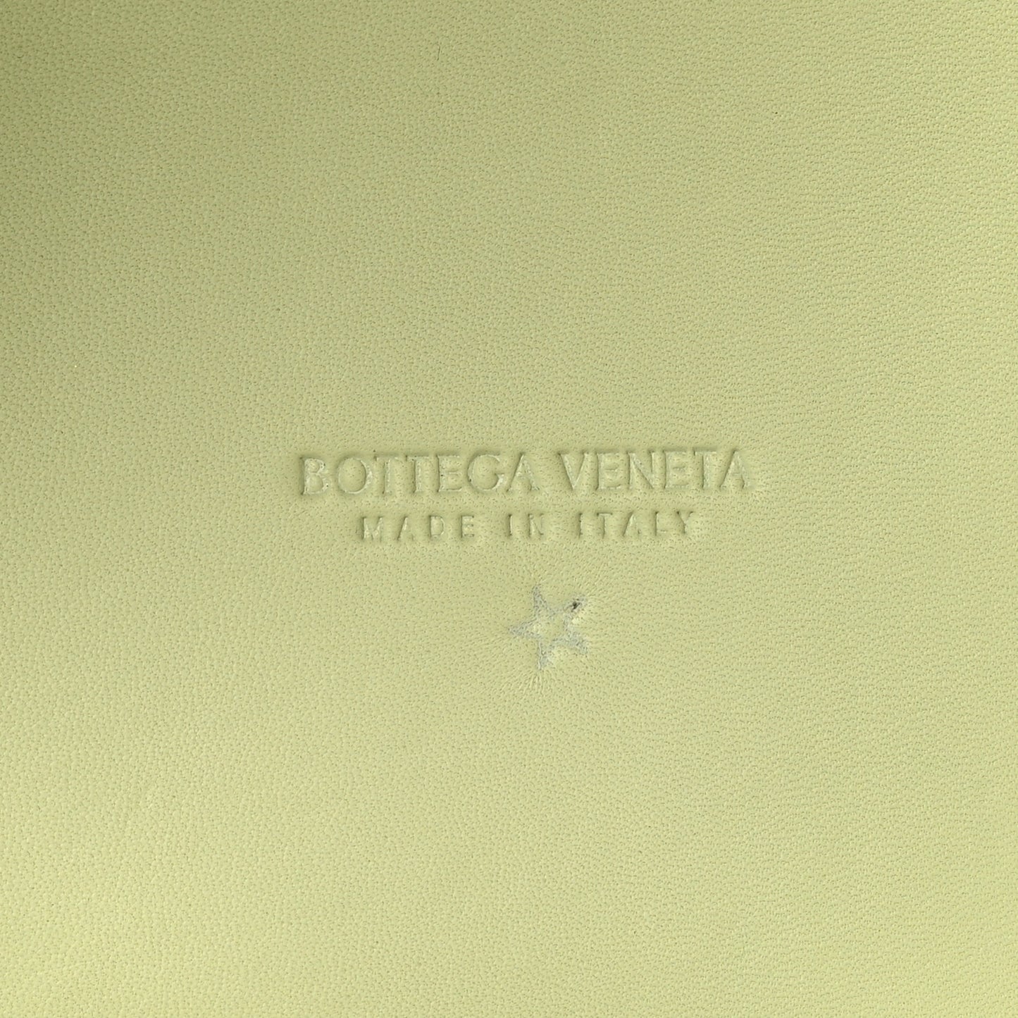 Nappa Intrecciato Tuck Lemon Washed