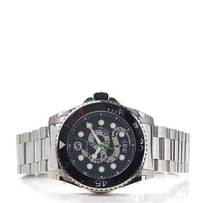 Gucci Stainless Steel 45mm Dive Snake Quartz Watch Black 2 of 6