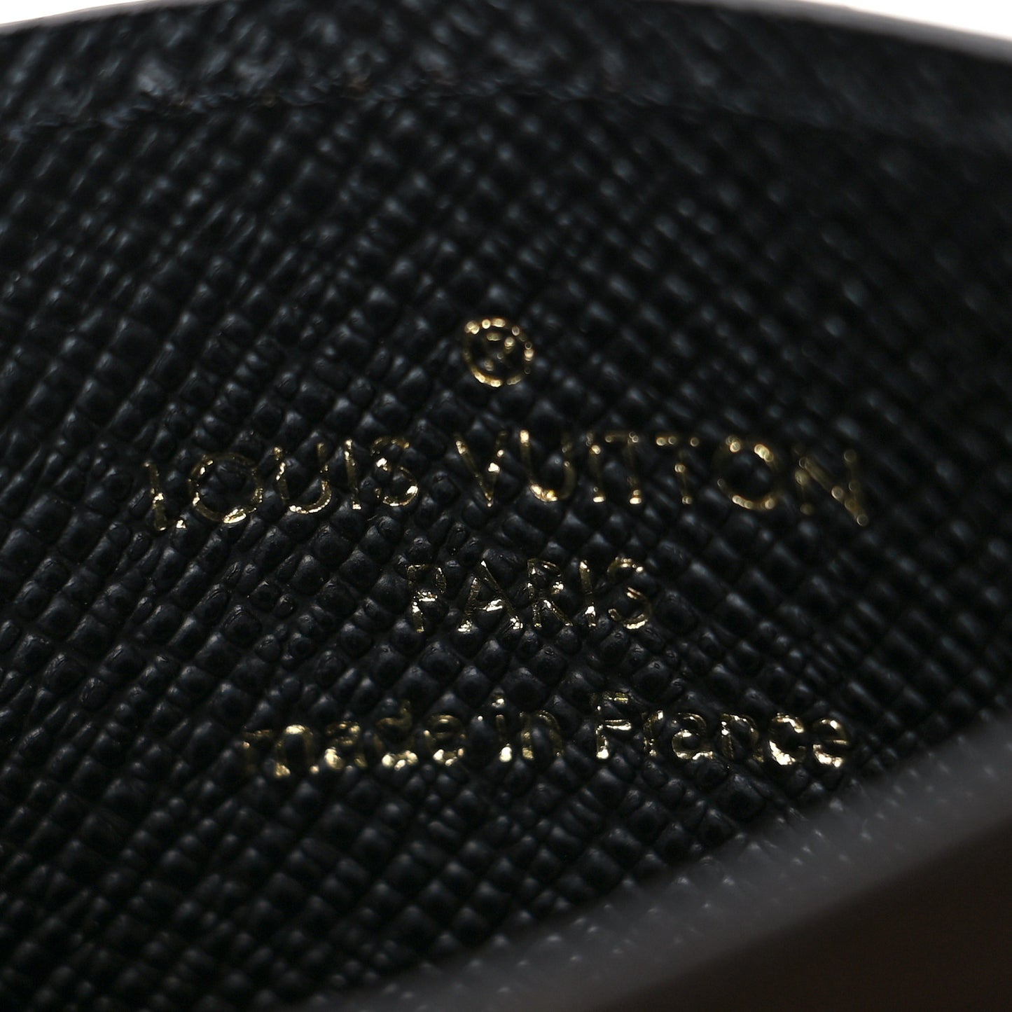 Reverse Monogram Card Holder