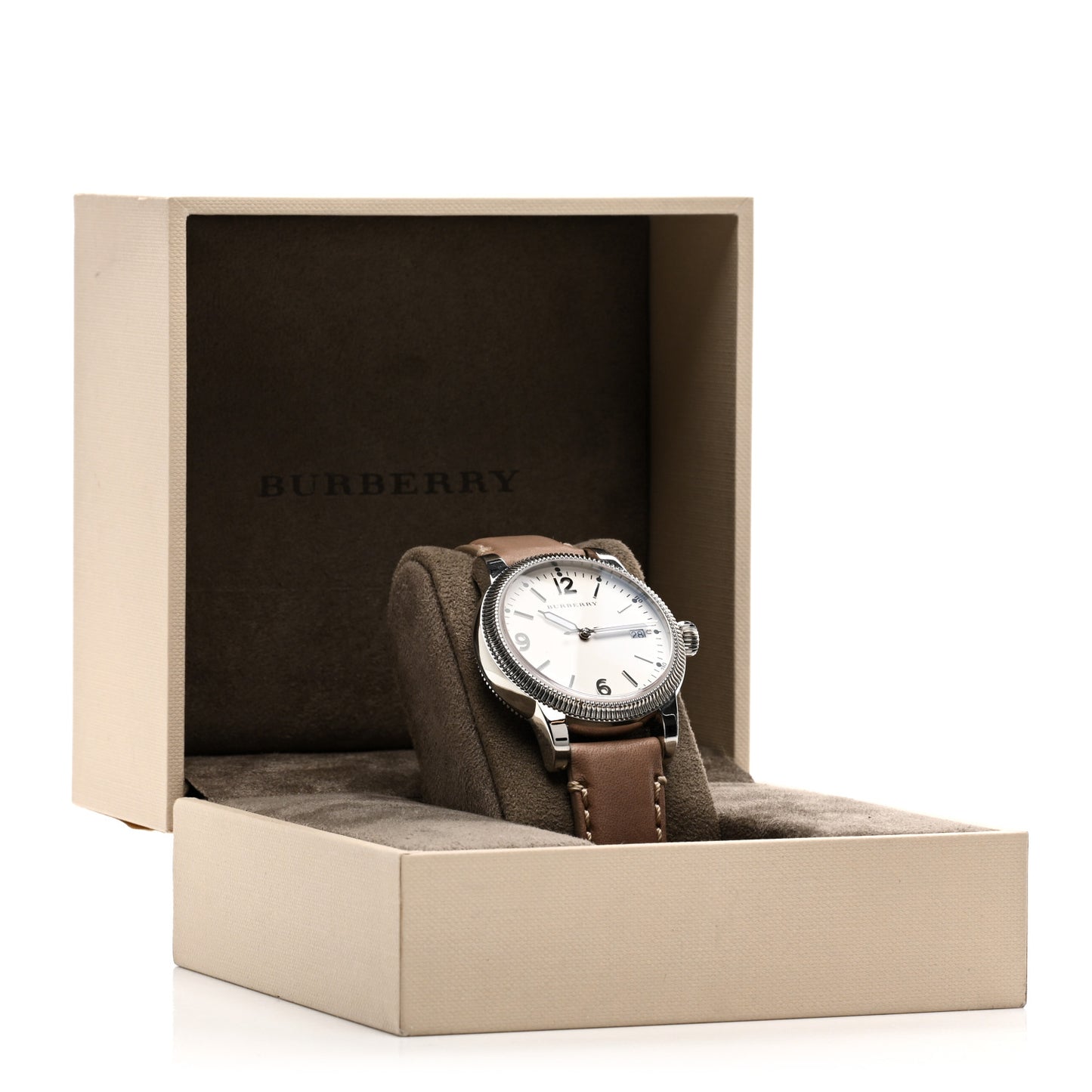 Stainless Steel Calfskin 38mm The City Quartz Watch BU7822