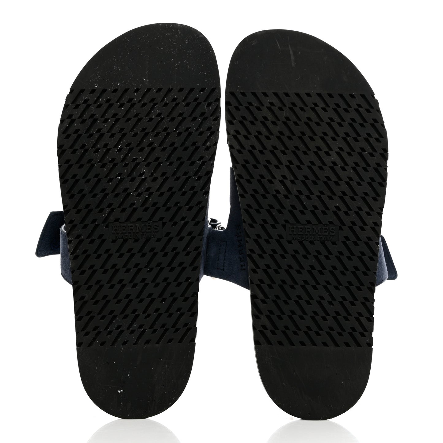 Suede Goatskin Womens Chypre Sandals 40.5 Bleu Celeste