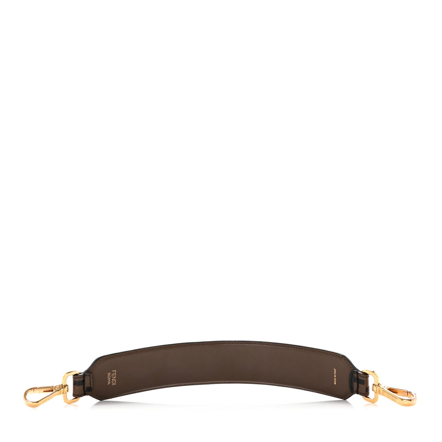 Calfskin FF 1974 Embossed Mini Strap You Maya Black