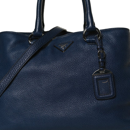 Prada Vitello Daino Tote Inchiostro 8 of 13
