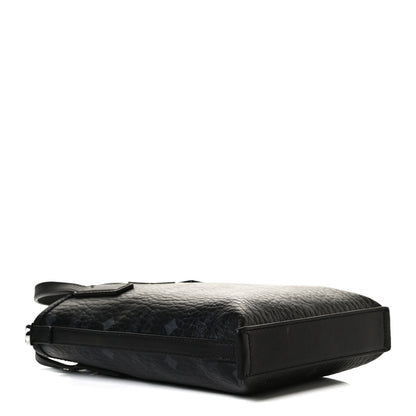 MCM Visetos Mini Crossbody Tote Black 4 of 14