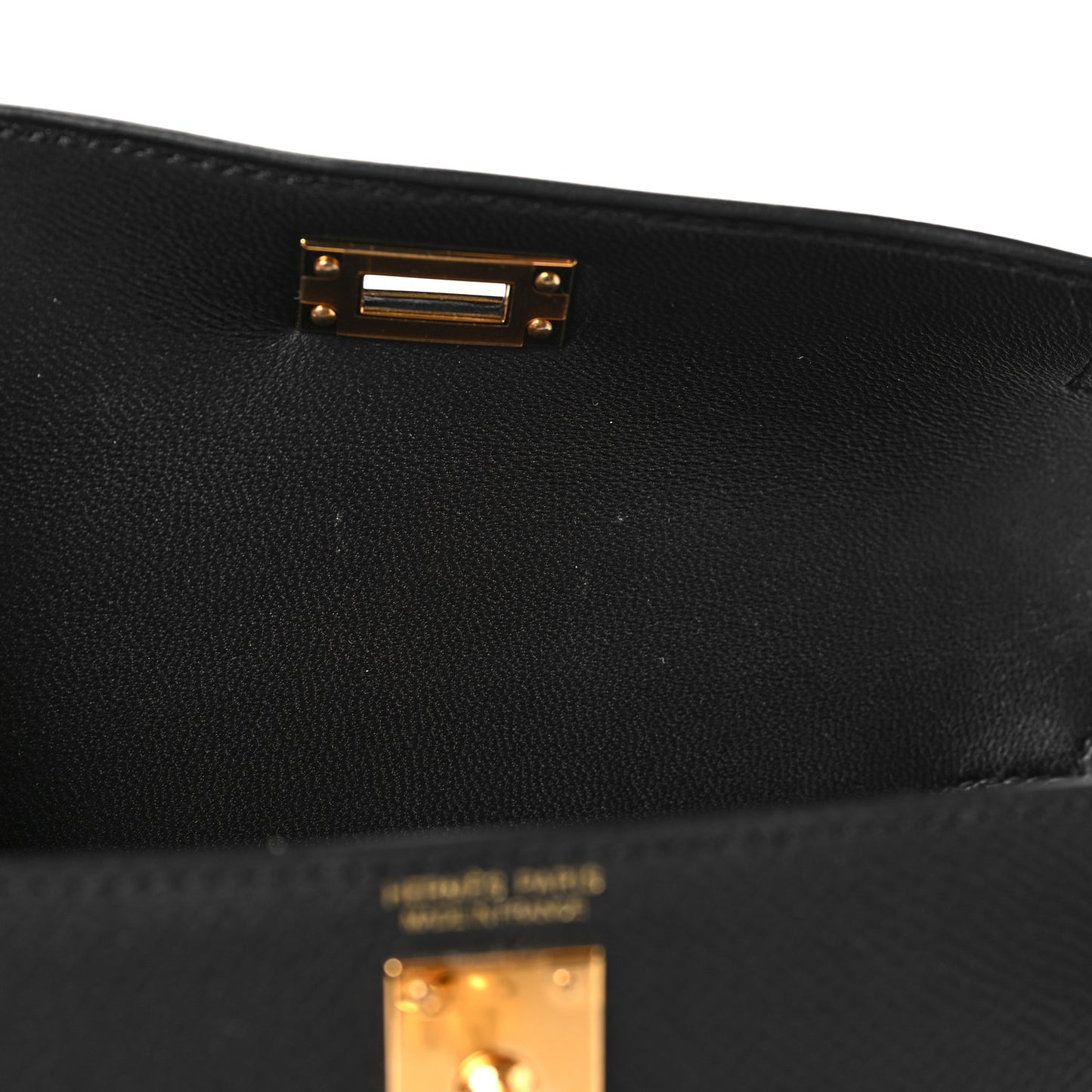 Epsom Mini Kelly Sellier 20 Black