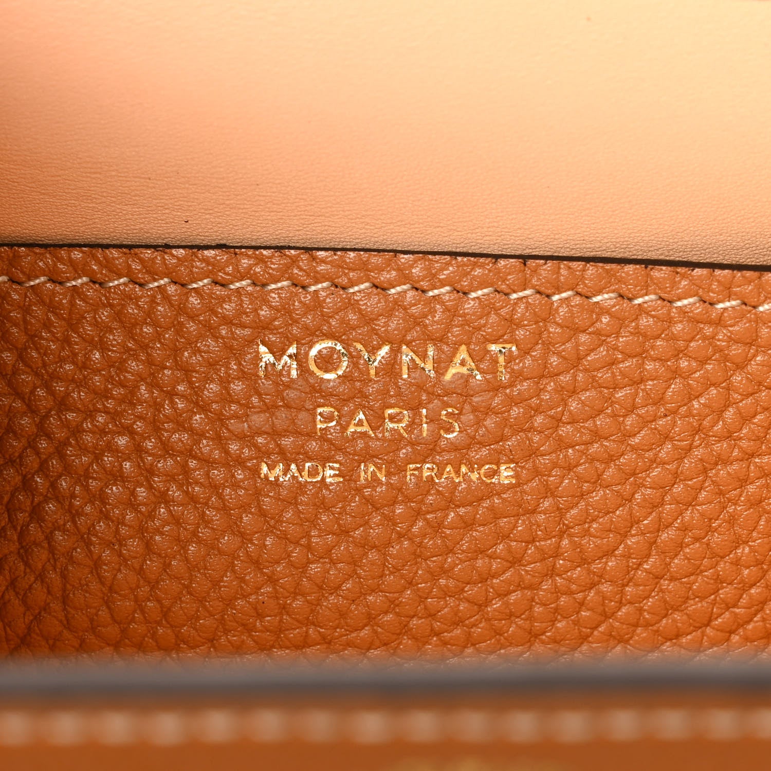 Moynat Taurillon Blush Flori PM Camel 5 of 7