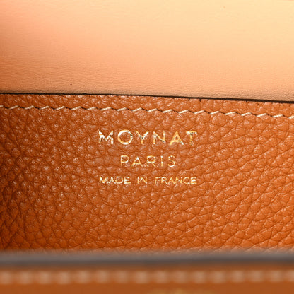 Moynat Taurillon Blush Flori PM Camel 5 of 7