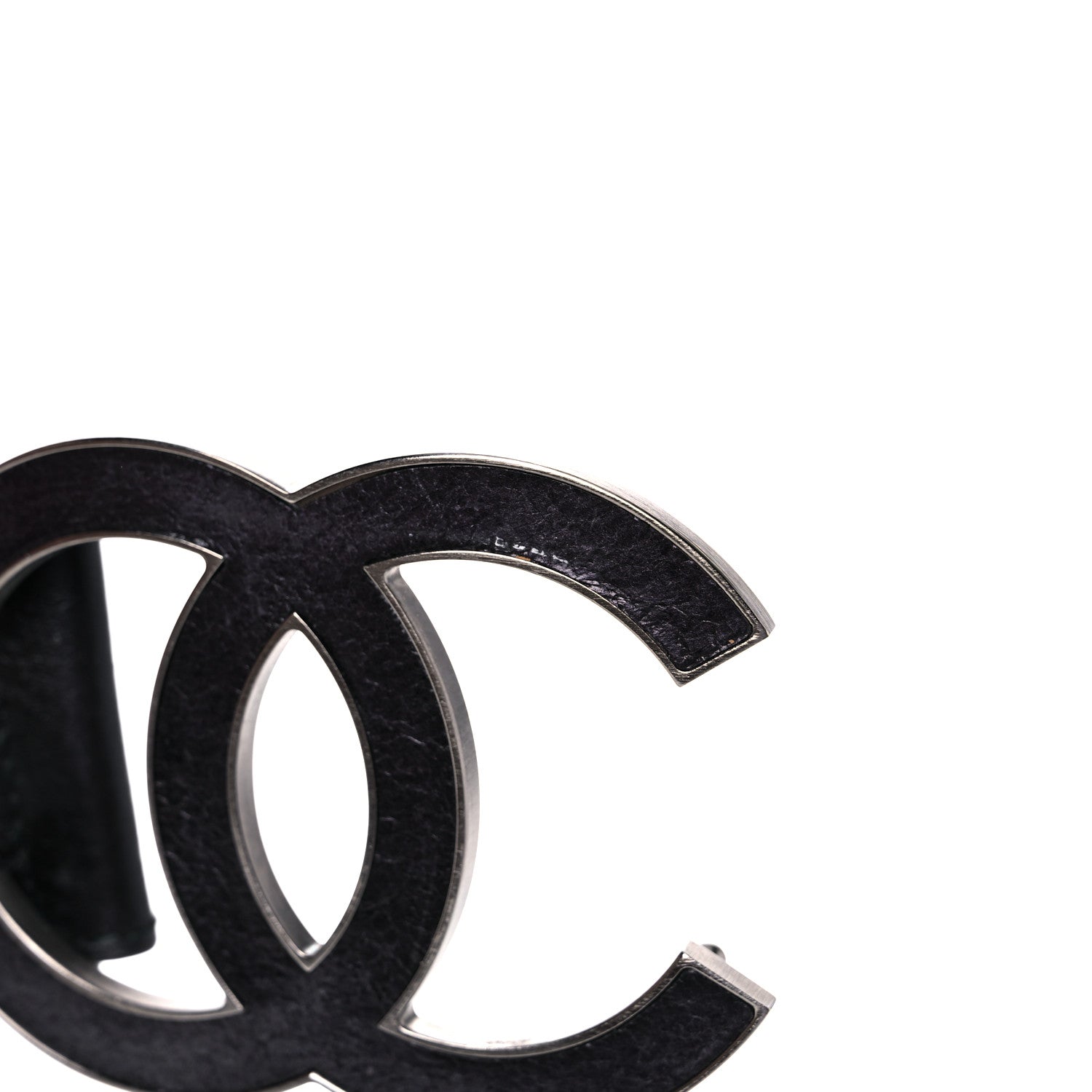 Chanel Calfskin CC Belt 80 32 Black 10 of 12