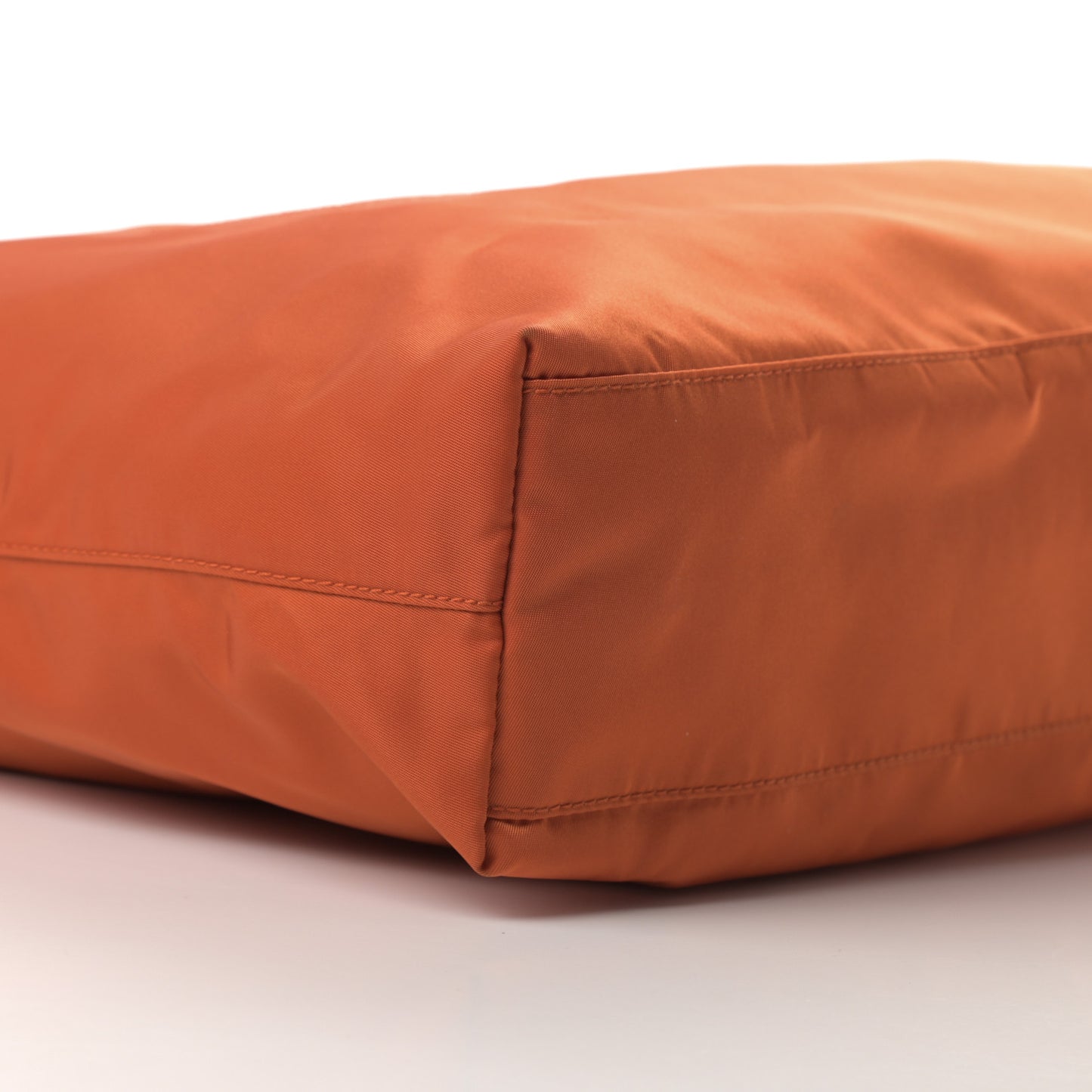 Tessuto Nylon Saffiano Shoulder Bag Papaya