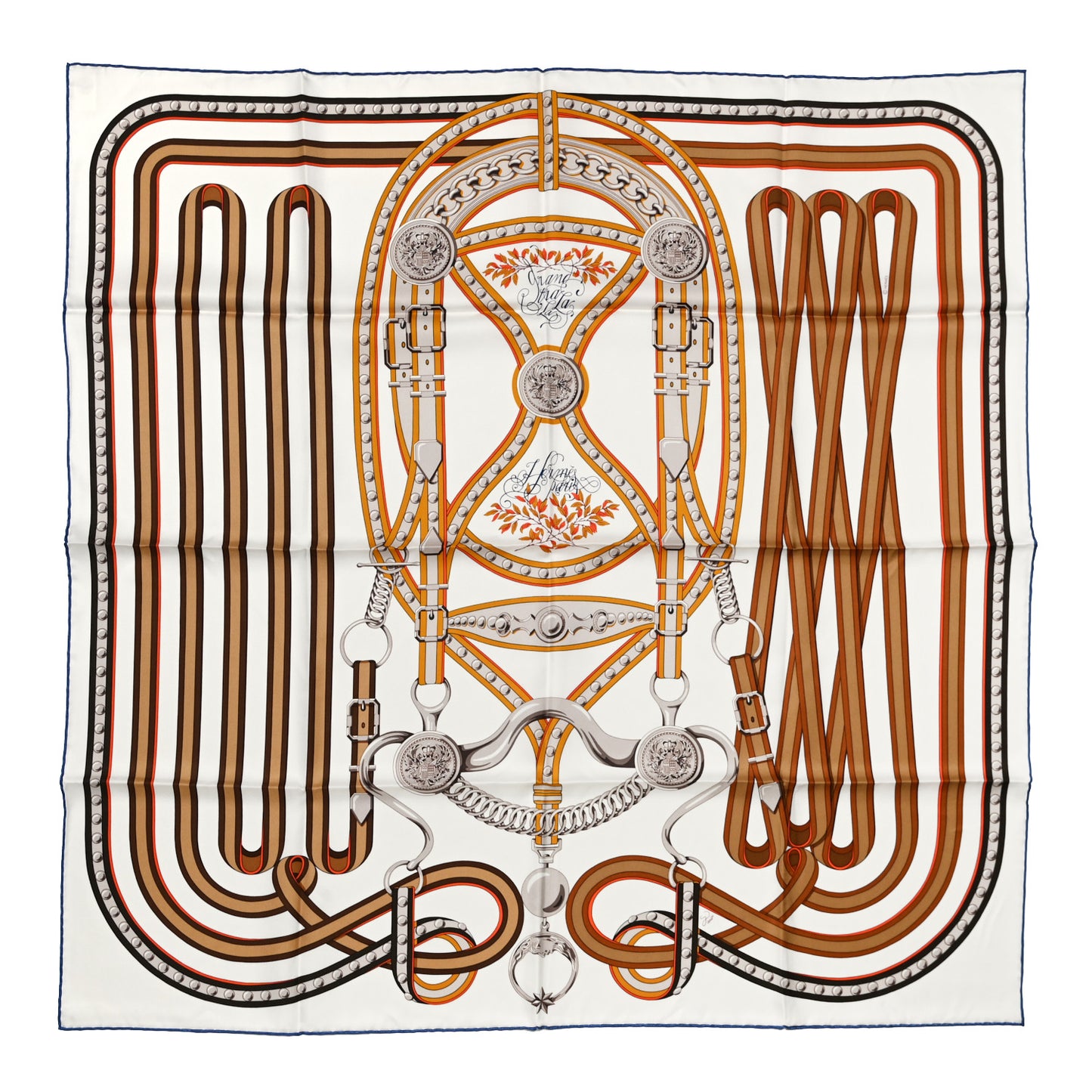 Silk Twill Grand Tralala 90 White Caramel Miel