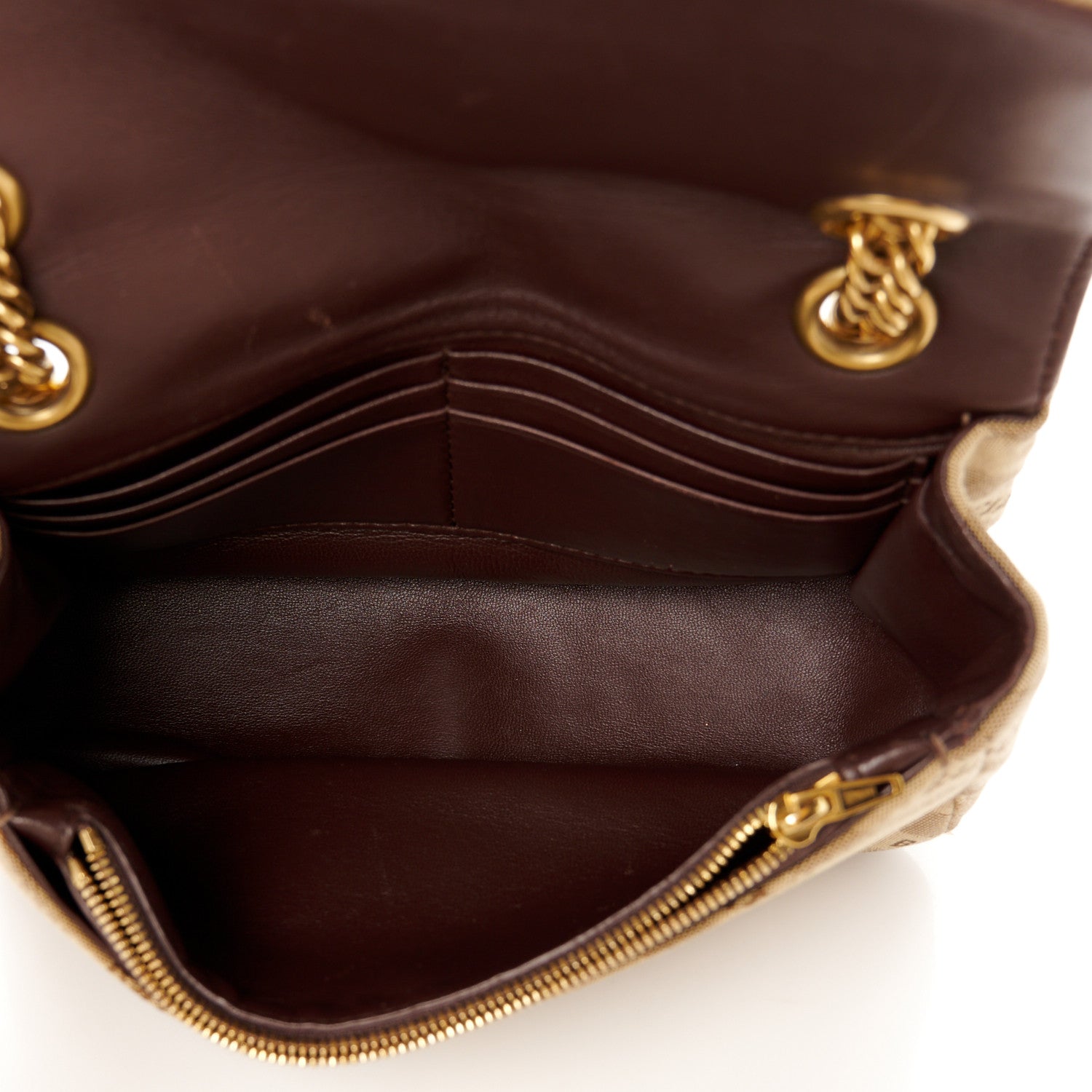 Balenciaga Jacquard Logo Matelasse S BB Round Shoulder Bag Beige Brown 5 of 10