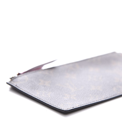 Louis Vuitton Monogram Felicie Chain Wallet Zippered Insert Fuchsia 6 of 7