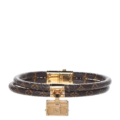 Louis Vuitton Monogram Petit Malle Bracelet 19 1 of 8