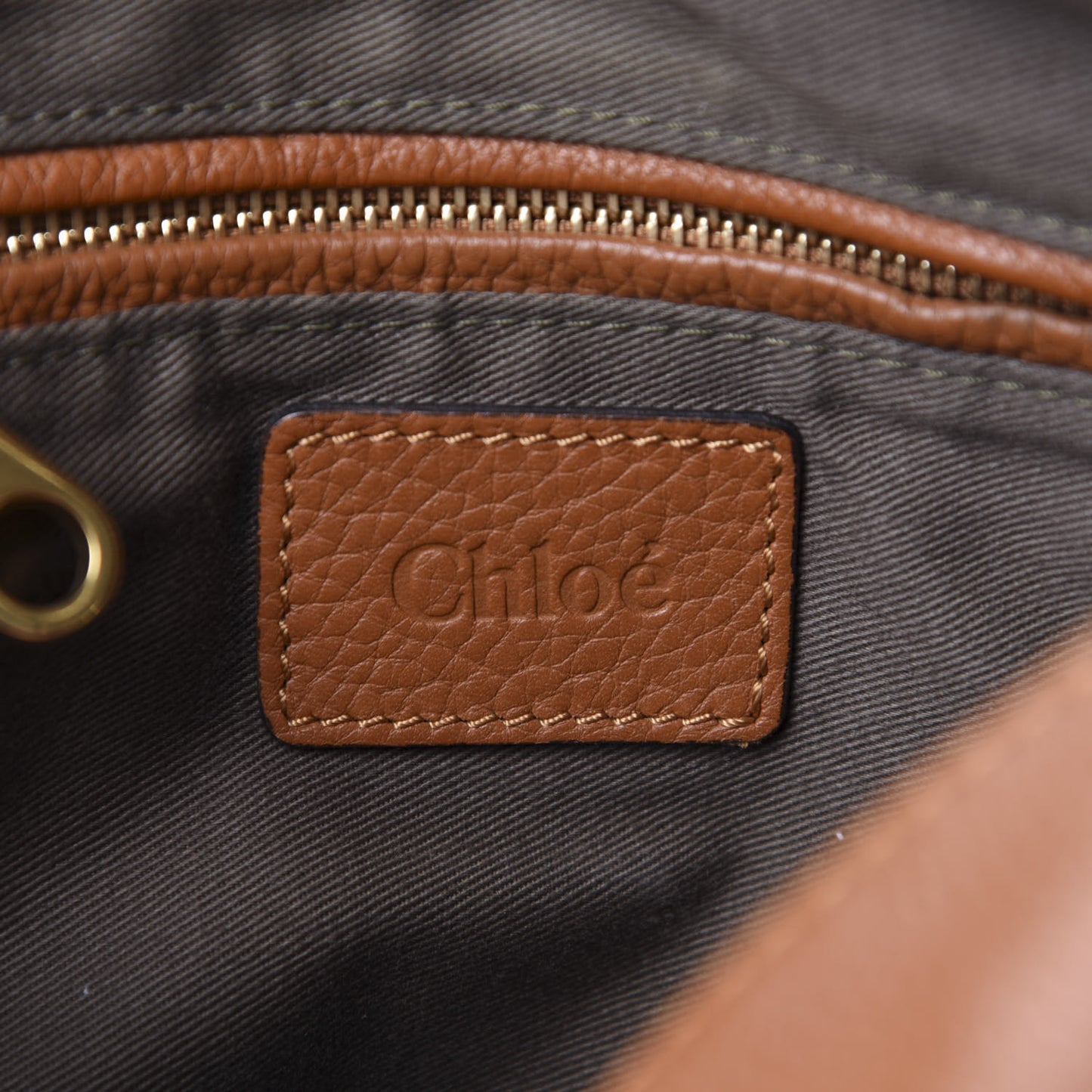 Calfskin Medium Marcie Satchel Tan