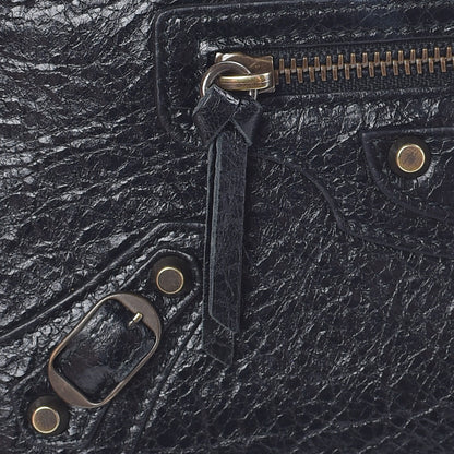 Balenciaga Agneau Classic Hardware Money Wallet Black 8 of 11