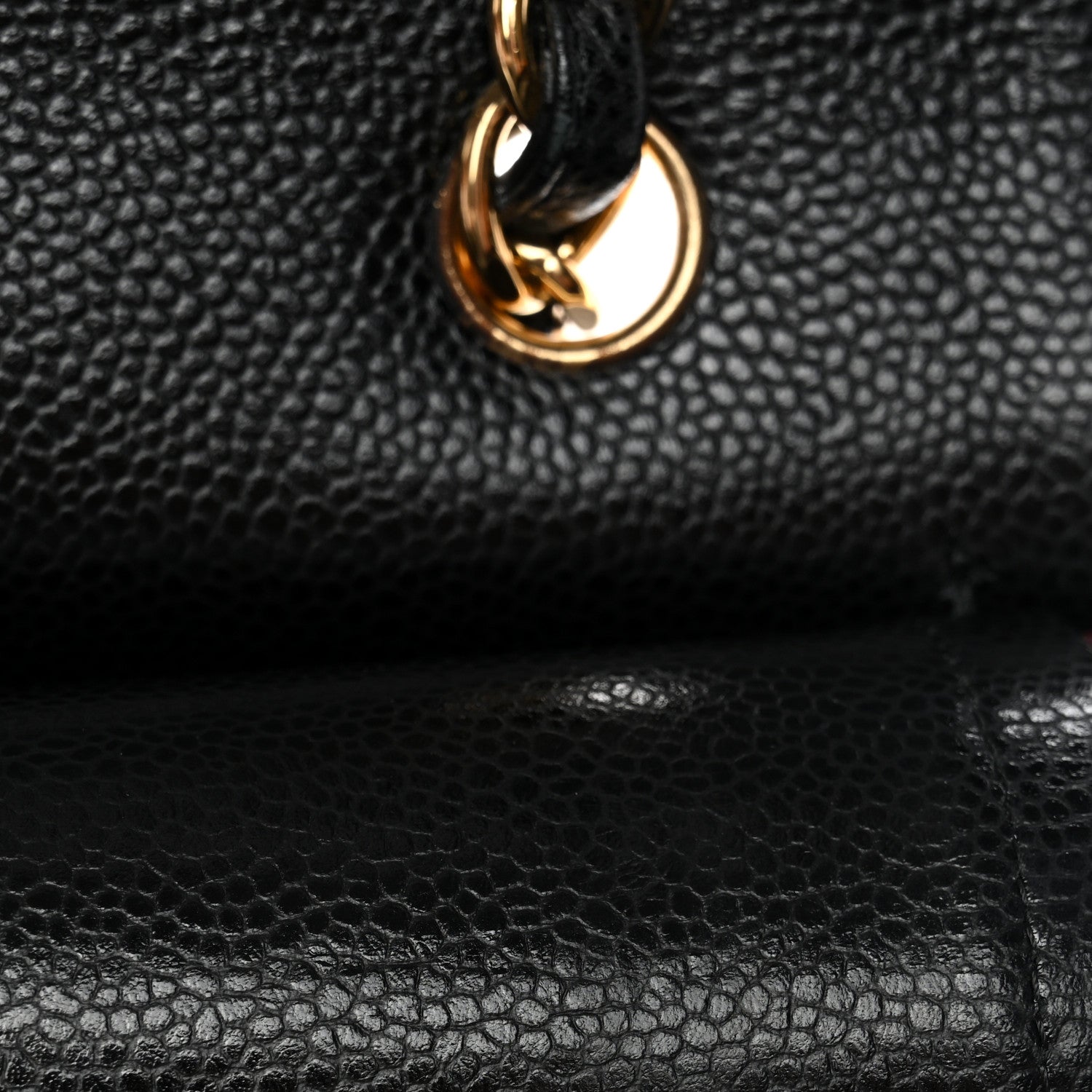 Chanel Caviar Quilted Maxi Double Flap Black 11 of 12