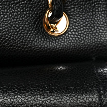 Chanel Caviar Quilted Maxi Double Flap Black 11 of 12