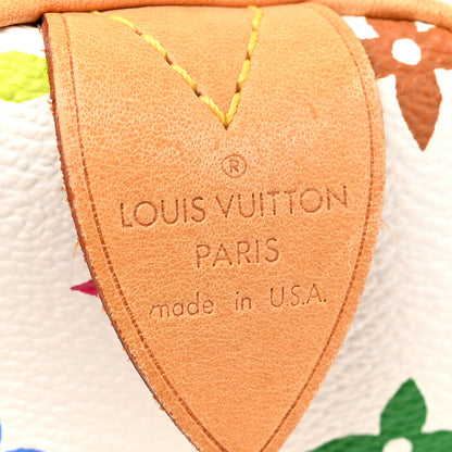 Louis Vuitton Monogram Multicolor Speedy 30 White 6 of 12