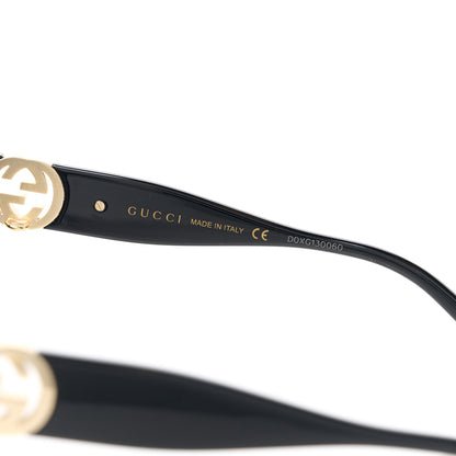 Gucci Acetate Square Frame Chain Sunglasses GG1023S Black 6 of 9