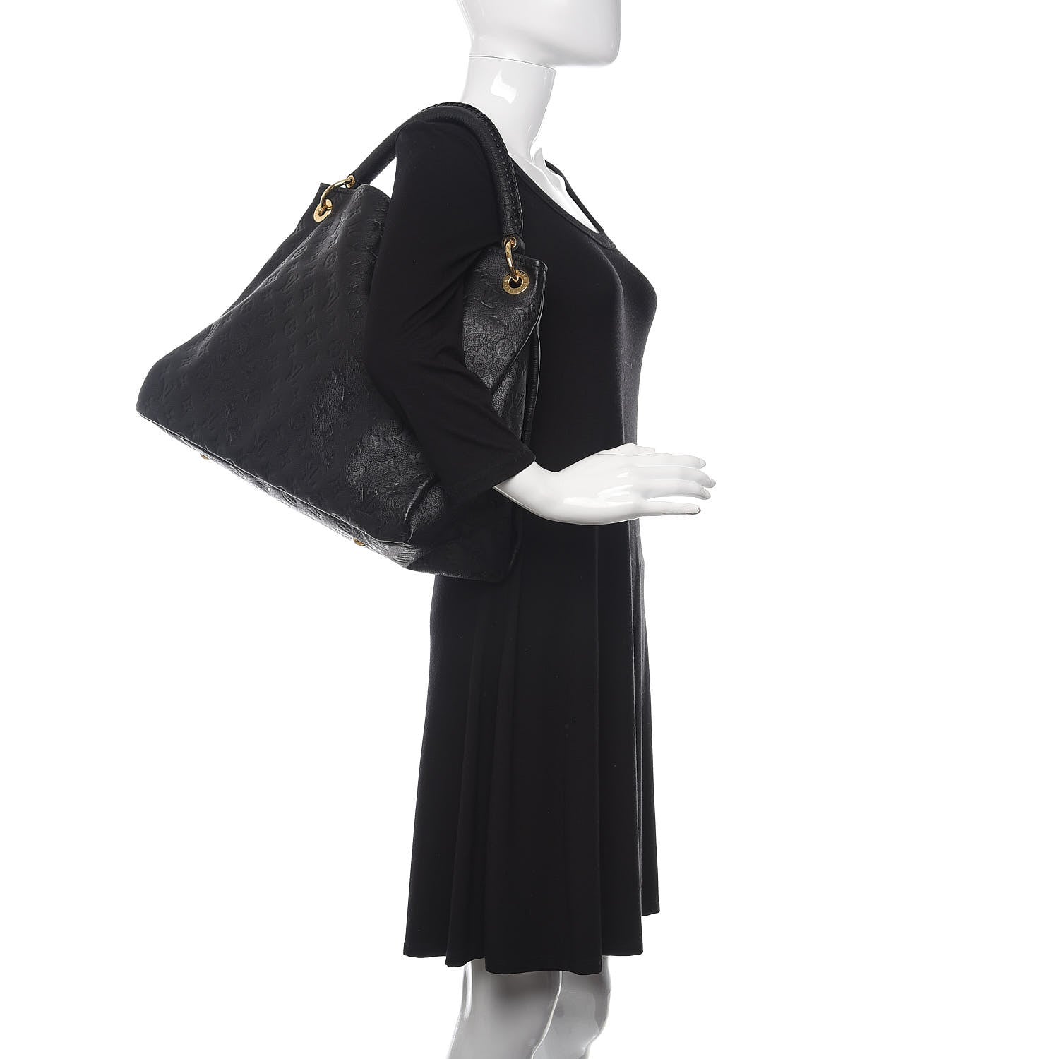 Louis Vuitton Empreinte Artsy MM Black 2 of 11
