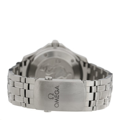 Omega Stainless Steel 41mm Seamaster Diver 300M Co-Axial Master Chronometer Automatic Watch Blue 212.30.41.20.03.001 3 of 5