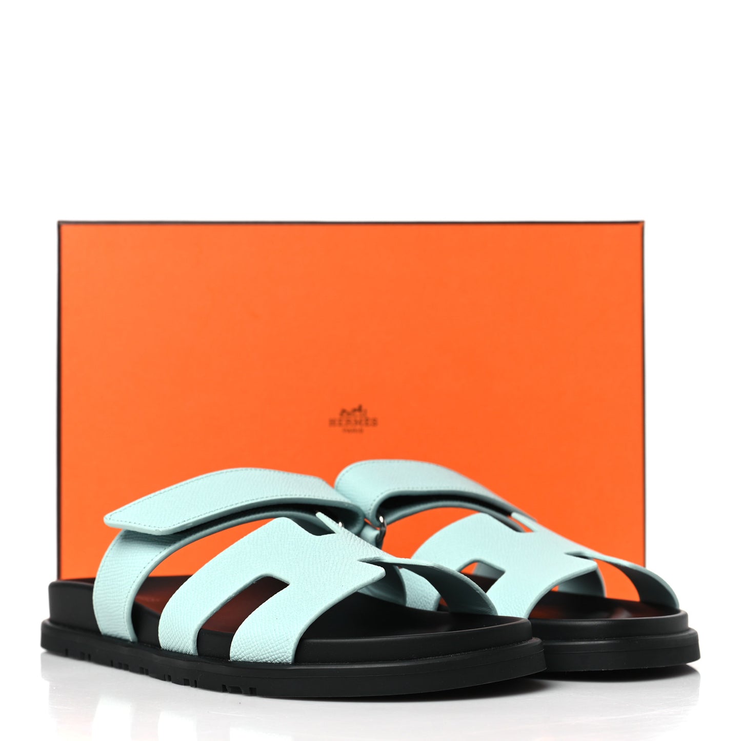 Epsom Womens Chypre Sandals 38 Bleu Cristaux