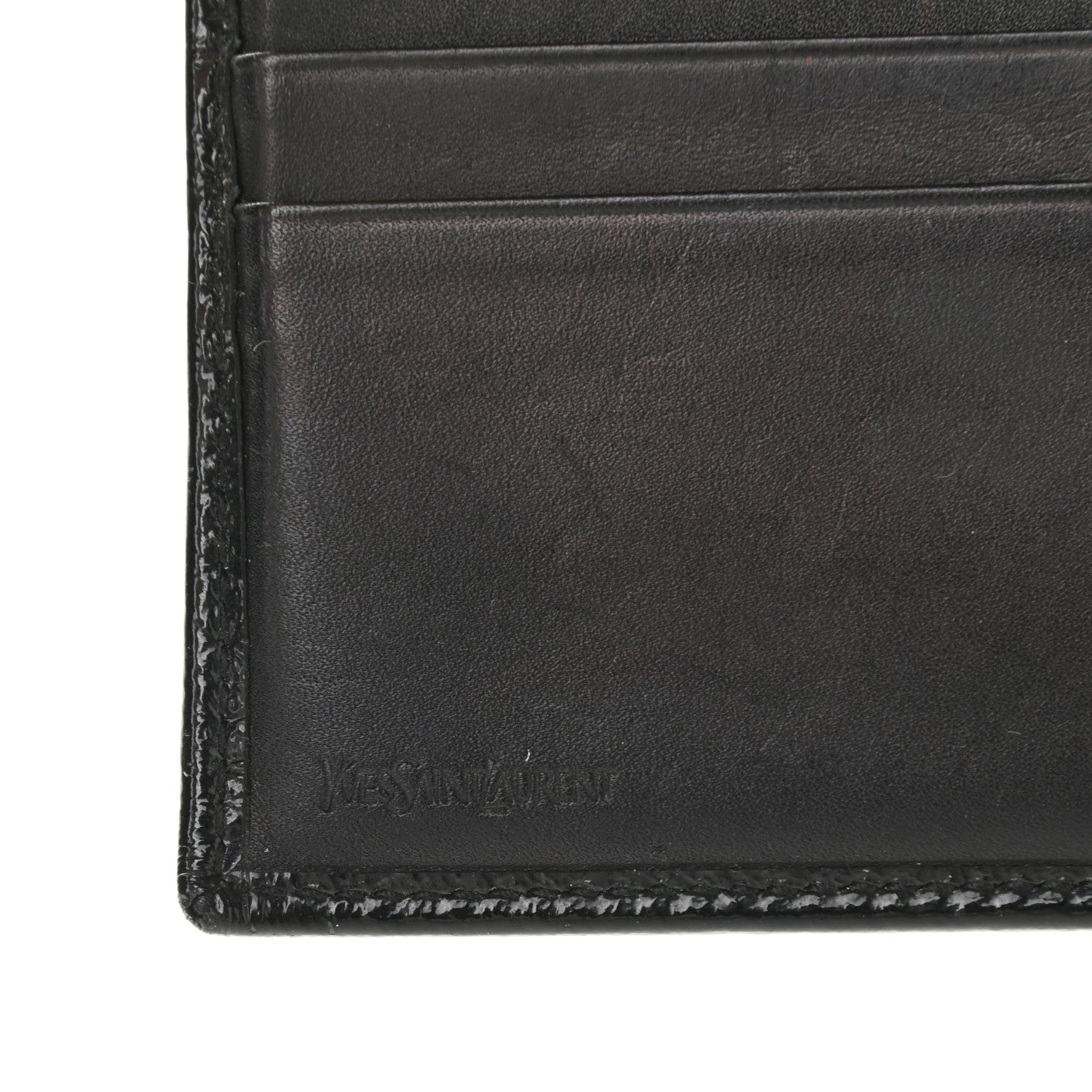 Saint Laurent Goatskin Belle de Jour French Wallet Black 6 of 18