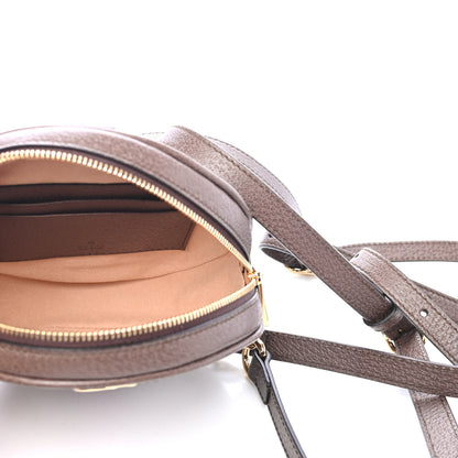 Gucci GG Supreme Monogram Web Mini Ophidia Round Backpack Brown 5 of 5
