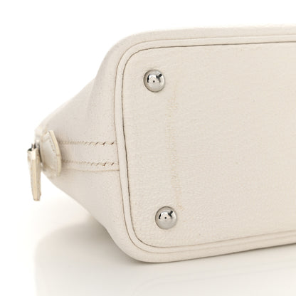 Hermes Chevre Mysore Mini 1923 Bolide White 9 of 19