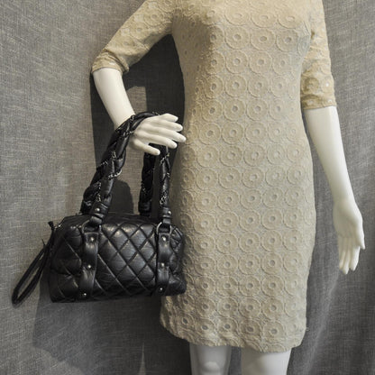 Chanel Ligne Lady Braid Small Tote Black 3 of 9