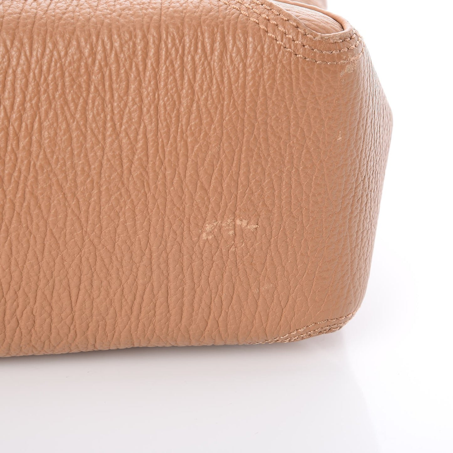 3.1 Textured Calfskin Large Pashli Satchel Bag Tan