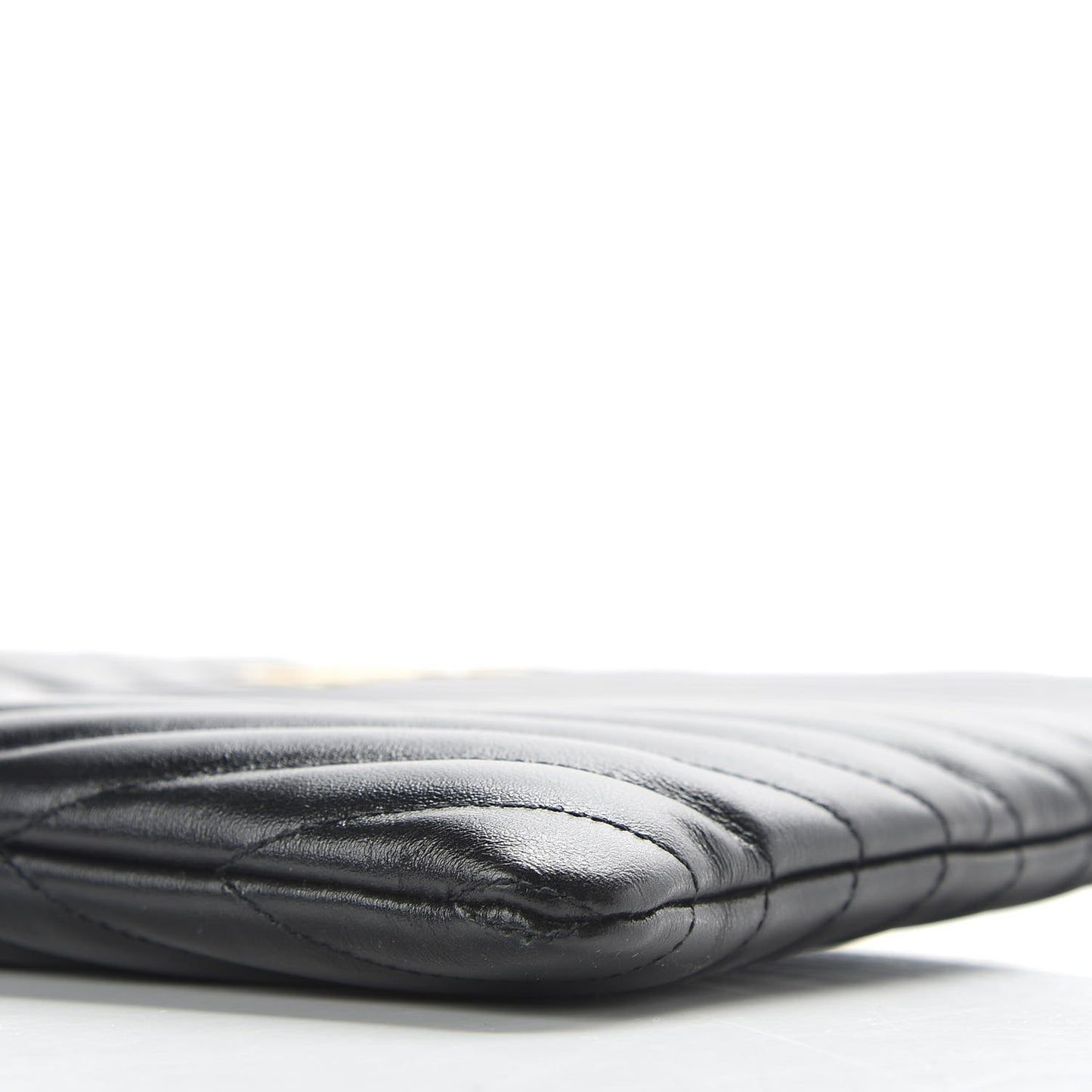 Calfskin Matelasse Monogram Cassandre Tablet Pouch Black