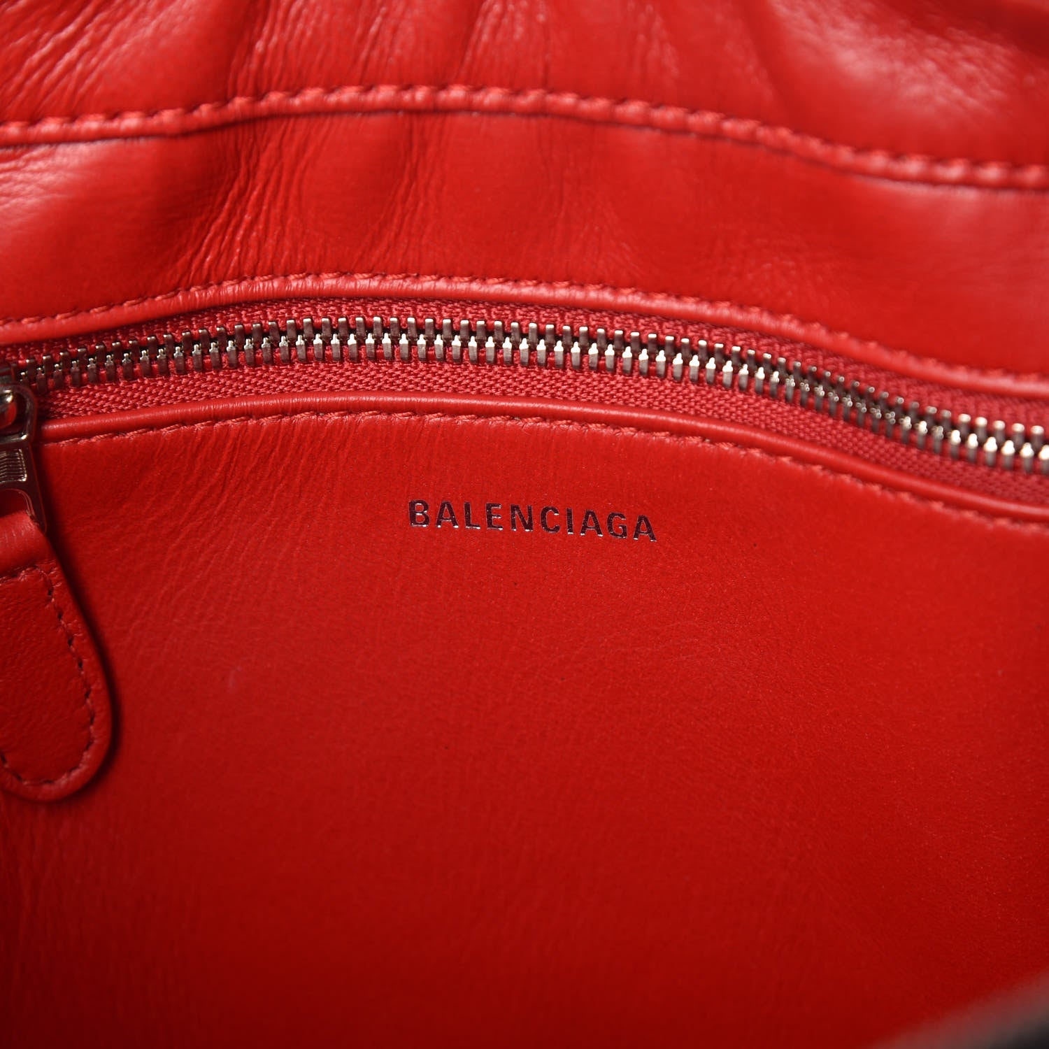 Balenciaga Calfskin XS Triangle Duffle Black 6 of 10