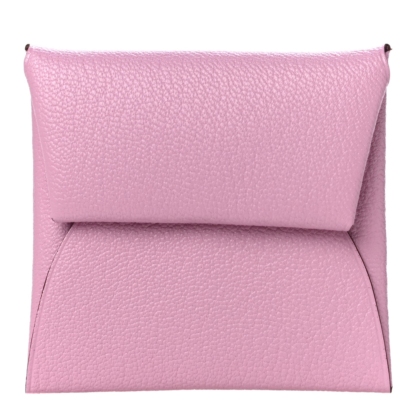 Chevre Mysore Bastia Coin Purse Mauve Sylvestre