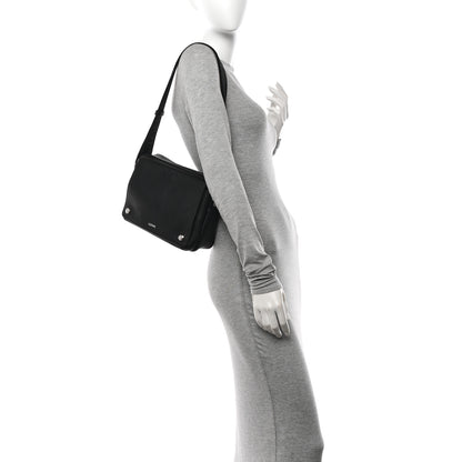 Loewe Supple Grained Calfskin Medium Messenger Bag Black 2 of 10